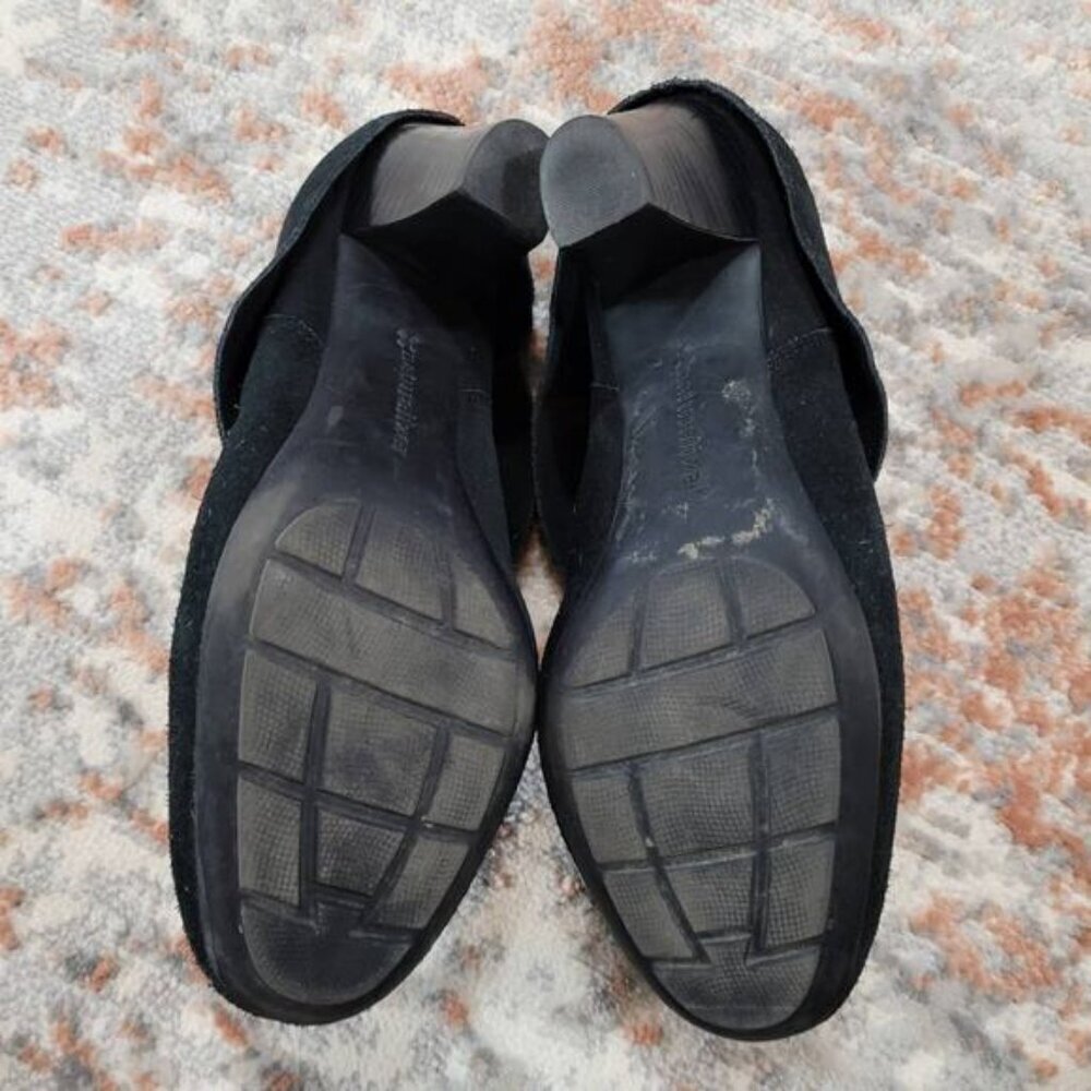 Naturalizer Jainna Slip On Black Leather Heels‎ - Size 8 - Picture 4 of 8